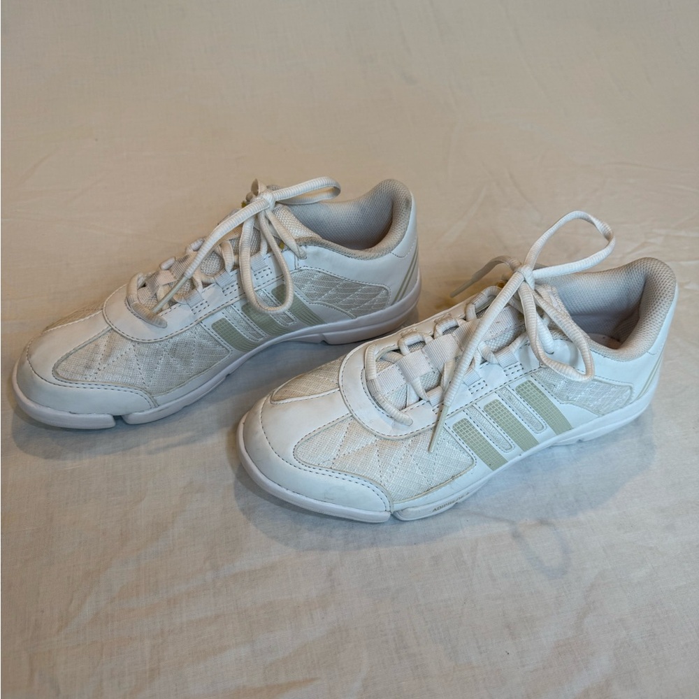 Adidas White Cheerleading Sneakers - Adiprene+